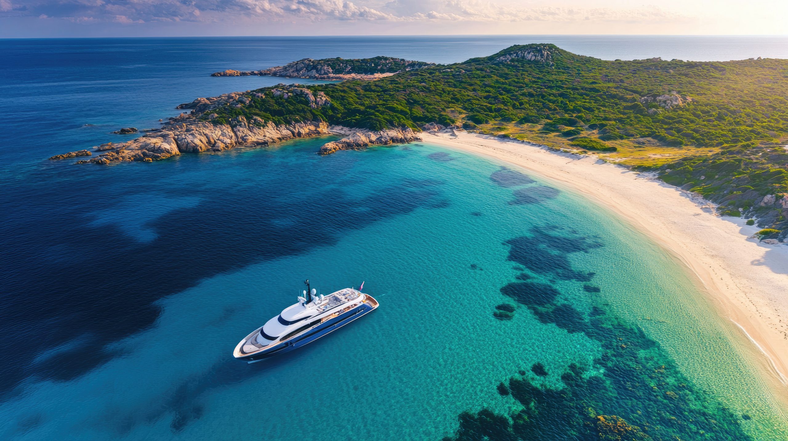 superyacht in Australia